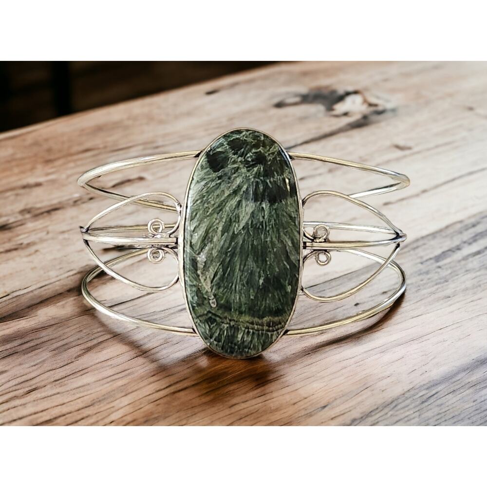 Ethereal Sterling Silver Cuff Bangles